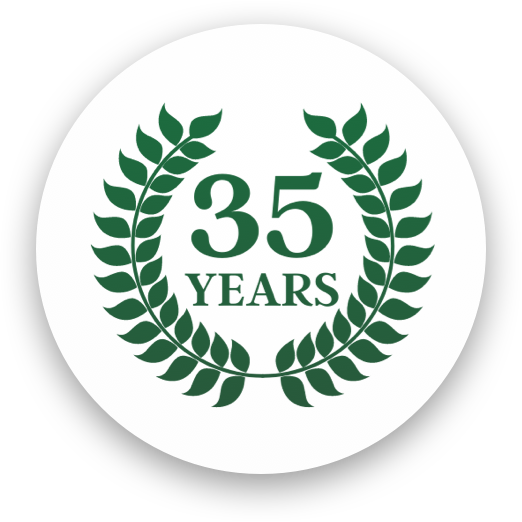 35 Years Badge - Equipco